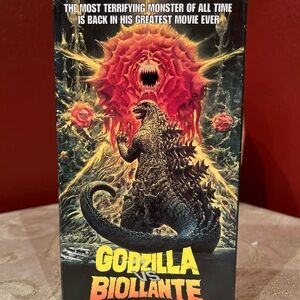 {RARE} Godzilla vs Biollante (1989) VHS